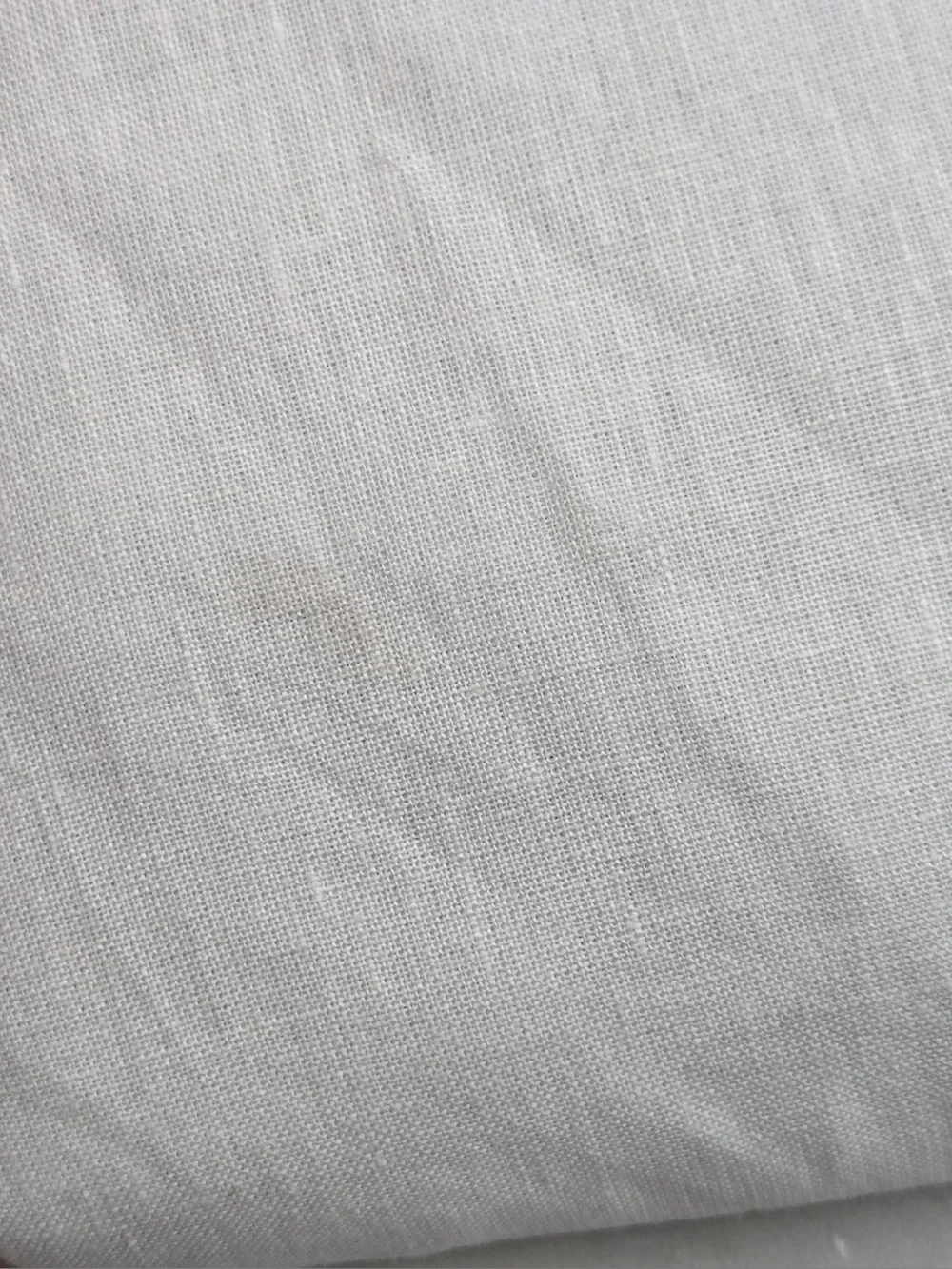 QUINCE Set Of 2 48x96 European Linen True Blackout Curtains Cream 0479